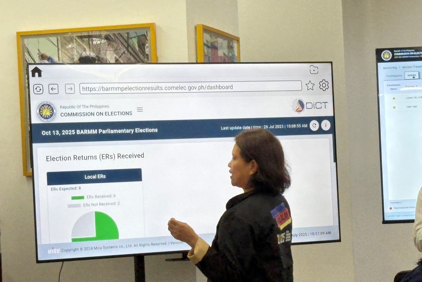 The Commission on Elections (Comelec) conducts a mock election ahead of the Bangsamoro Autonomous Region in Muslim Mindanao (BARMM) Parliamentary Elections, July 26, 2025 at the Palacio del Gobernador in Intramuros, Manila. Bea Cuadra, ABS-CBN NewsThe Commission on Elections (Comelec) conducts a mock election ahead of the Bangsamoro Autonomous Region in Muslim Mindanao (BARMM) Parliamentary Elections, July 26, 2025 at the Palacio del Gobernador in Intramuros, Manila. Bea Cuadra, ABS-CBN News